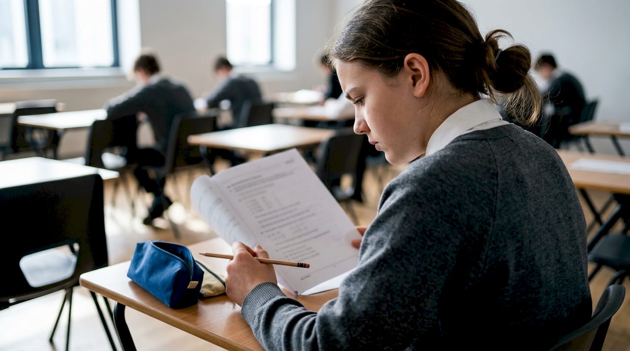 Three Command Word Tiers in Maths for UK GCSE and A Level